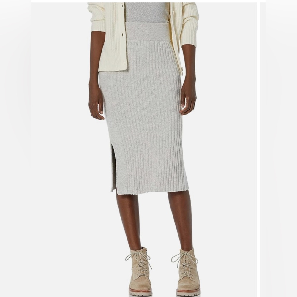 CLUB MONACO KNIT MIDI SKIRT